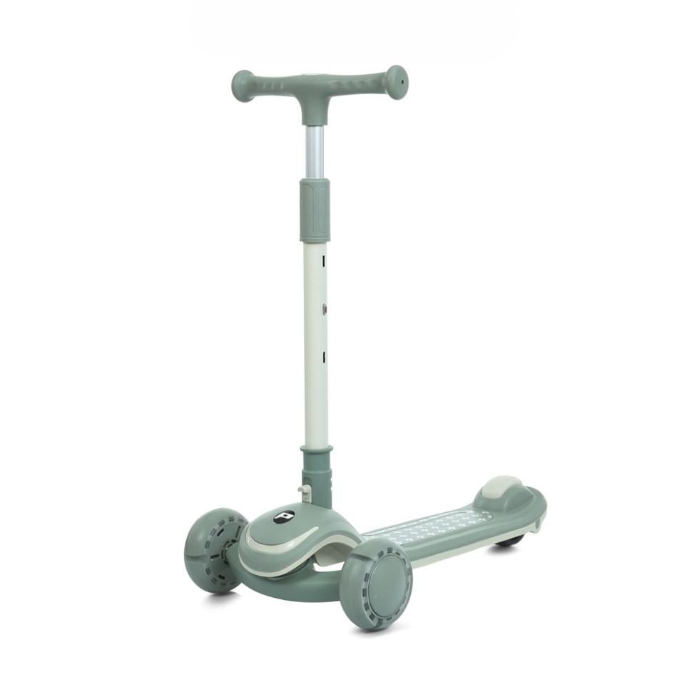 Самокат Bambi трехколесный с музыкой и светом Мятный (DS-171-S-389)