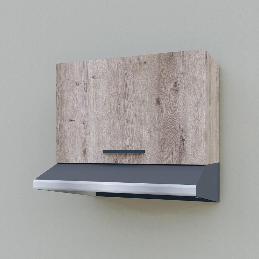 Шкаф навесной Opendoors МП2 для кухни под вытяжку 600 мм Аликанте (МП2/1) - фото 4