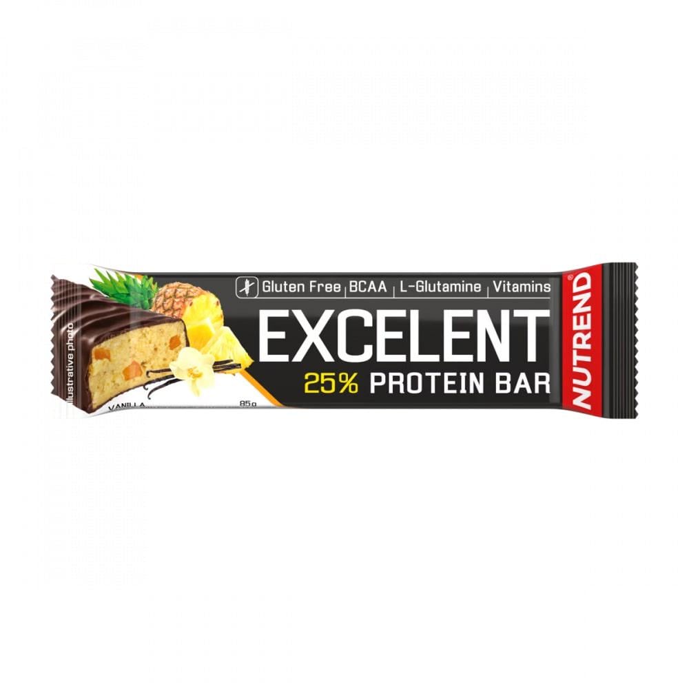 Батончик протеїновий NUTREND Excelent Protein bar ваніль/ананас 85 г