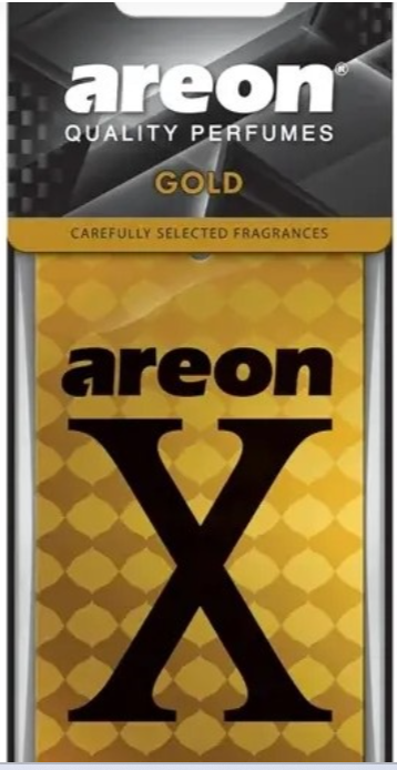 Освежитель воздуха AREON X LUX сухой листик Gold