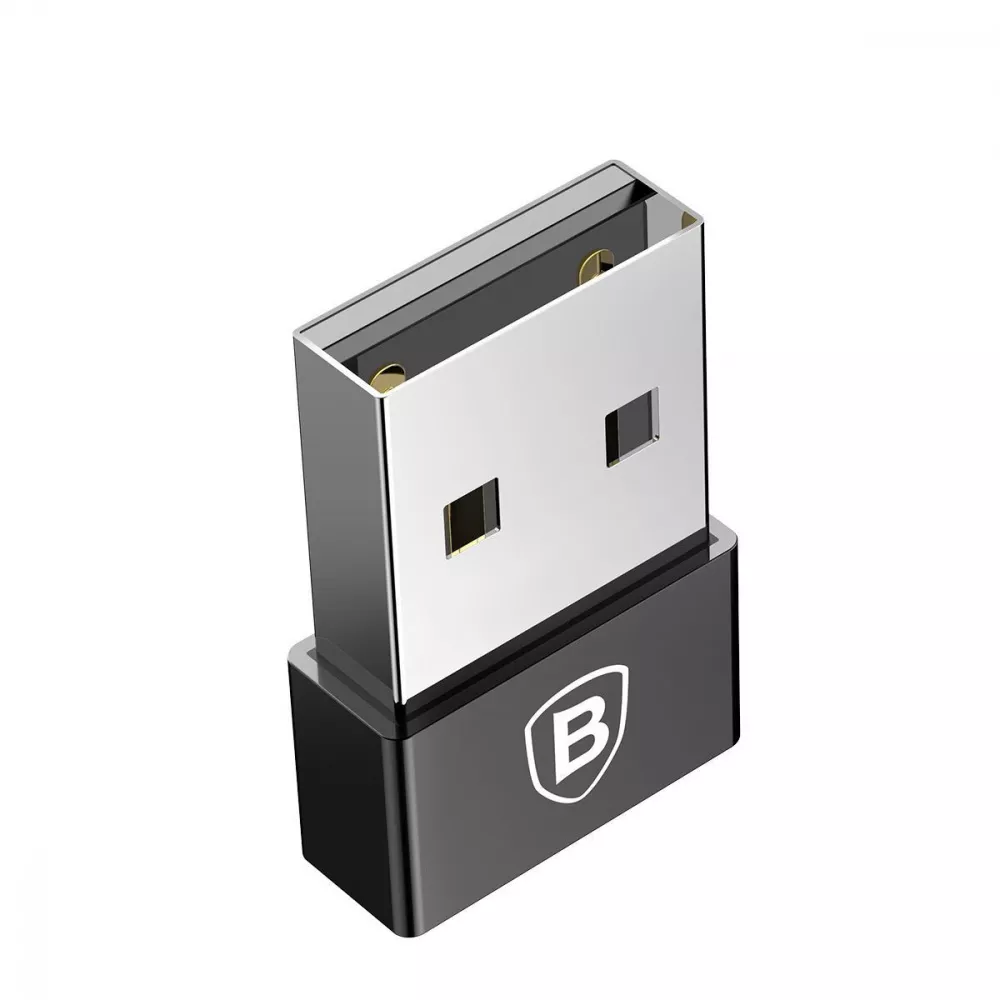 Перехідник Baseus Exquisite Type-C to USB Black (9758352)
