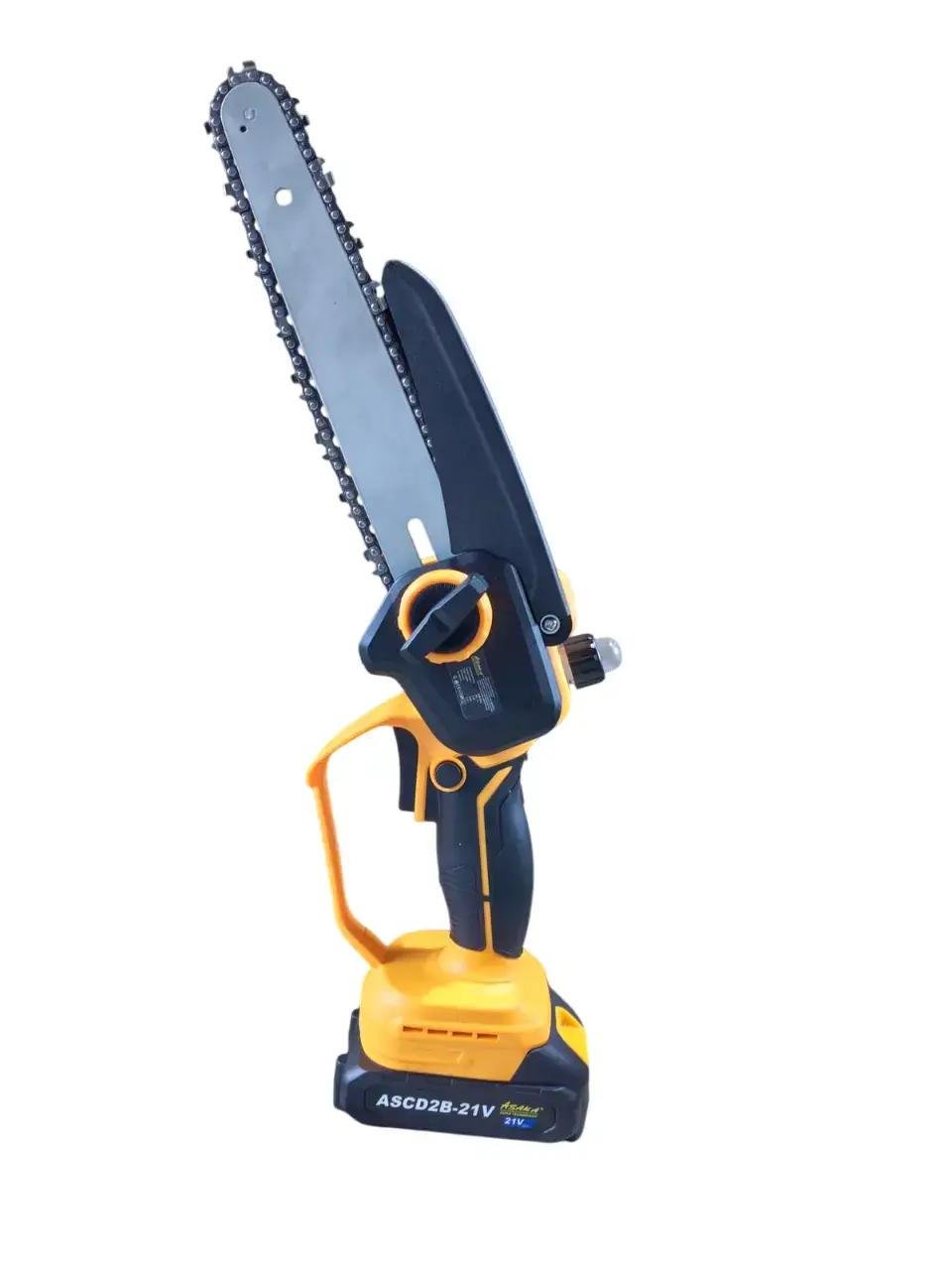 Пила аккумуляторная ASAKA ASCD 2B-21V асинхронный мотор/бесщеточная/цепная с подачей масла 3 А/ч 2 шины/2 аккумулятора (10997) Пила аккумуляторная ASAKA ASCD 2B-21V асинхронный мотор/бесщеточная/цепная с подачей масла 3 А/ч 2 шины/2 аккумулятора (10997)