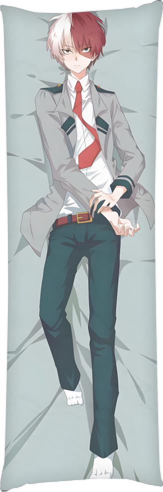 Подушка дакимакура Shoto Todoroki 2 60x180 см (14094399)