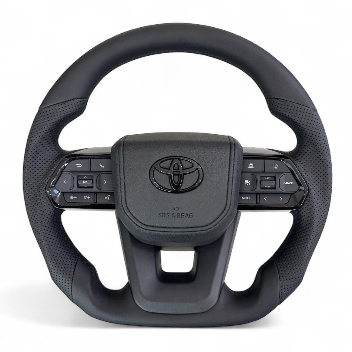 Кермо анатомічне для Toyota Highlander в сборі шкіра логотип чорний глянець (30520481) Кермо анатомічне для Toyota Highlander в сборі шкіра логотип чорний глянець (30520481)