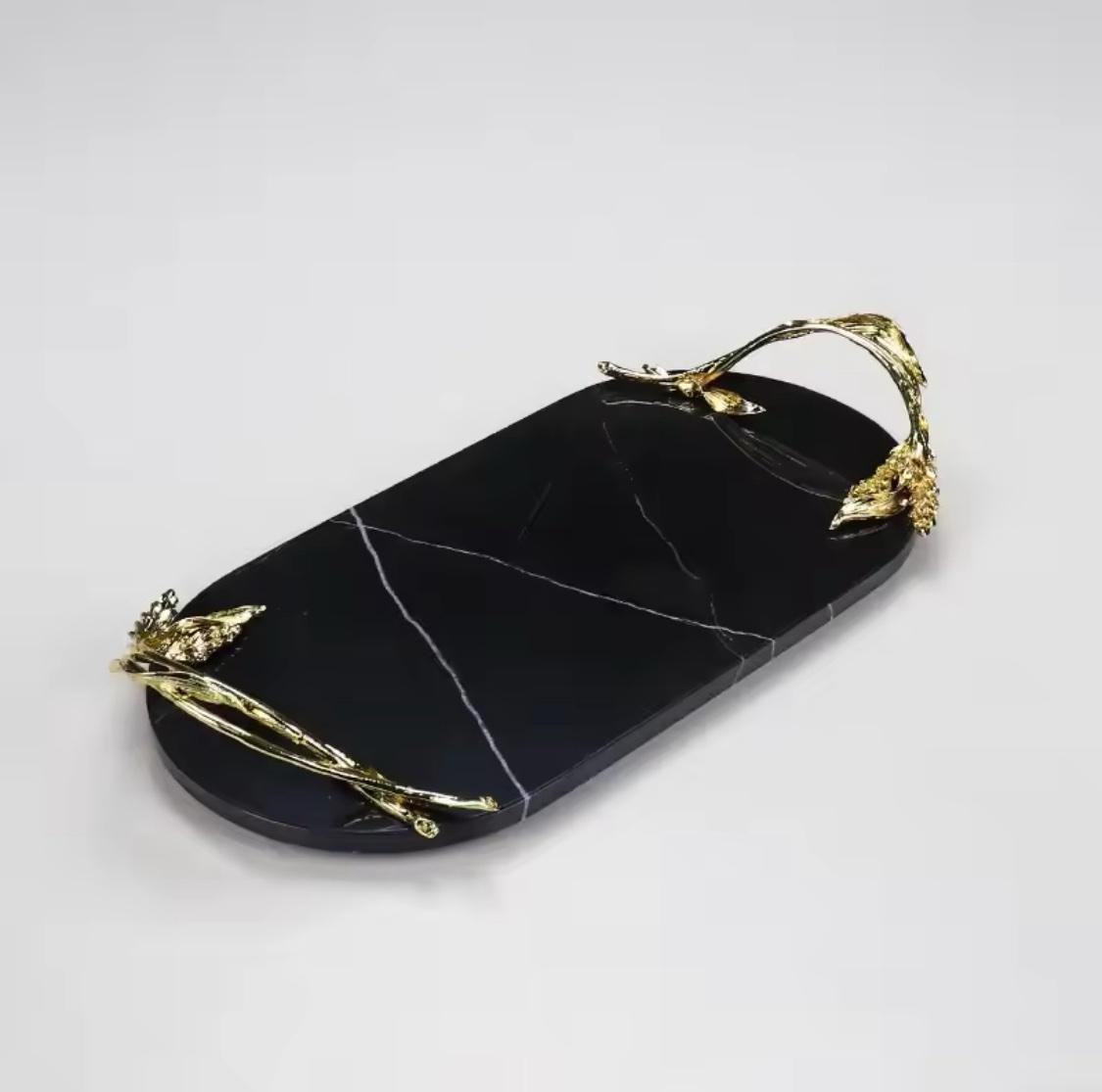 Піднос мармуровий 18х7х38 см (26499734)