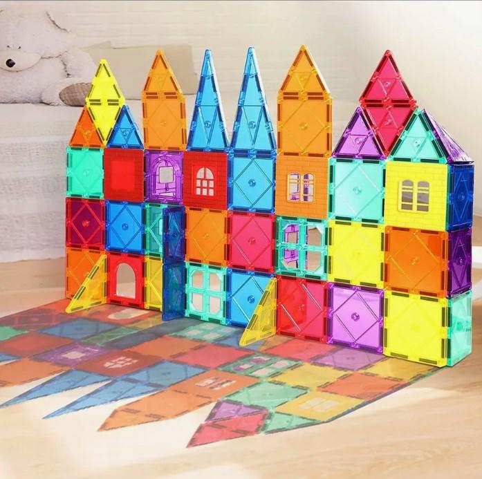 Конструктор магнітний Magnetic для дітей 100 деталей (642/1) - фото 2 Конструктор магнітний Magnetic для дітей 100 деталей (642/1) - фото 2