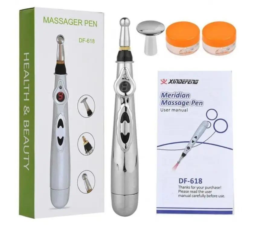 Масажер для тіла Massager Pen DF-618 електричний ручний 3в1 (00064) - фото 7