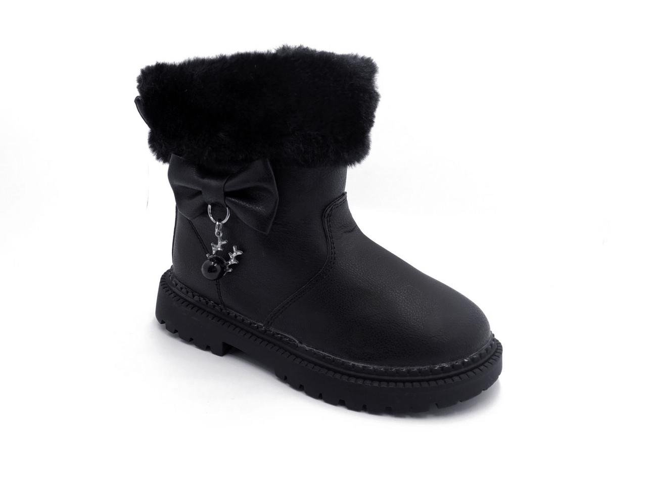 Черевики зимові для дівчаток BBT Kids T5166-1/27 р. 27 Чорний - фото 5 Черевики зимові для дівчаток BBT Kids T5166-1/27 р. 27 Чорний - фото 5