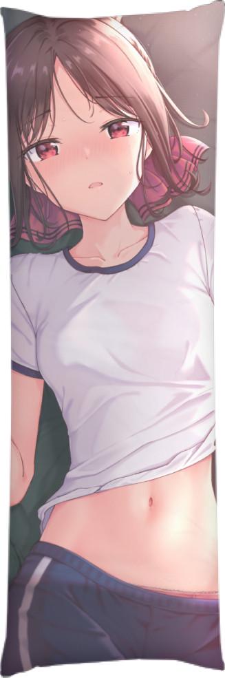 Подушка дакимакура Schoolgirl Anime Sport 60x180 см (14094319)