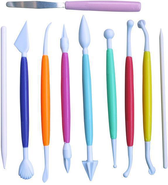 Набор инструментов Empire 10 стеков для декора мастики и марципана (EM-8633_psg)