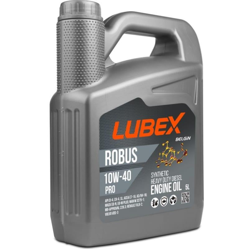 Моторное масло LUBEX ROBUS PRO 10W40 5 л (019-0772-0405)