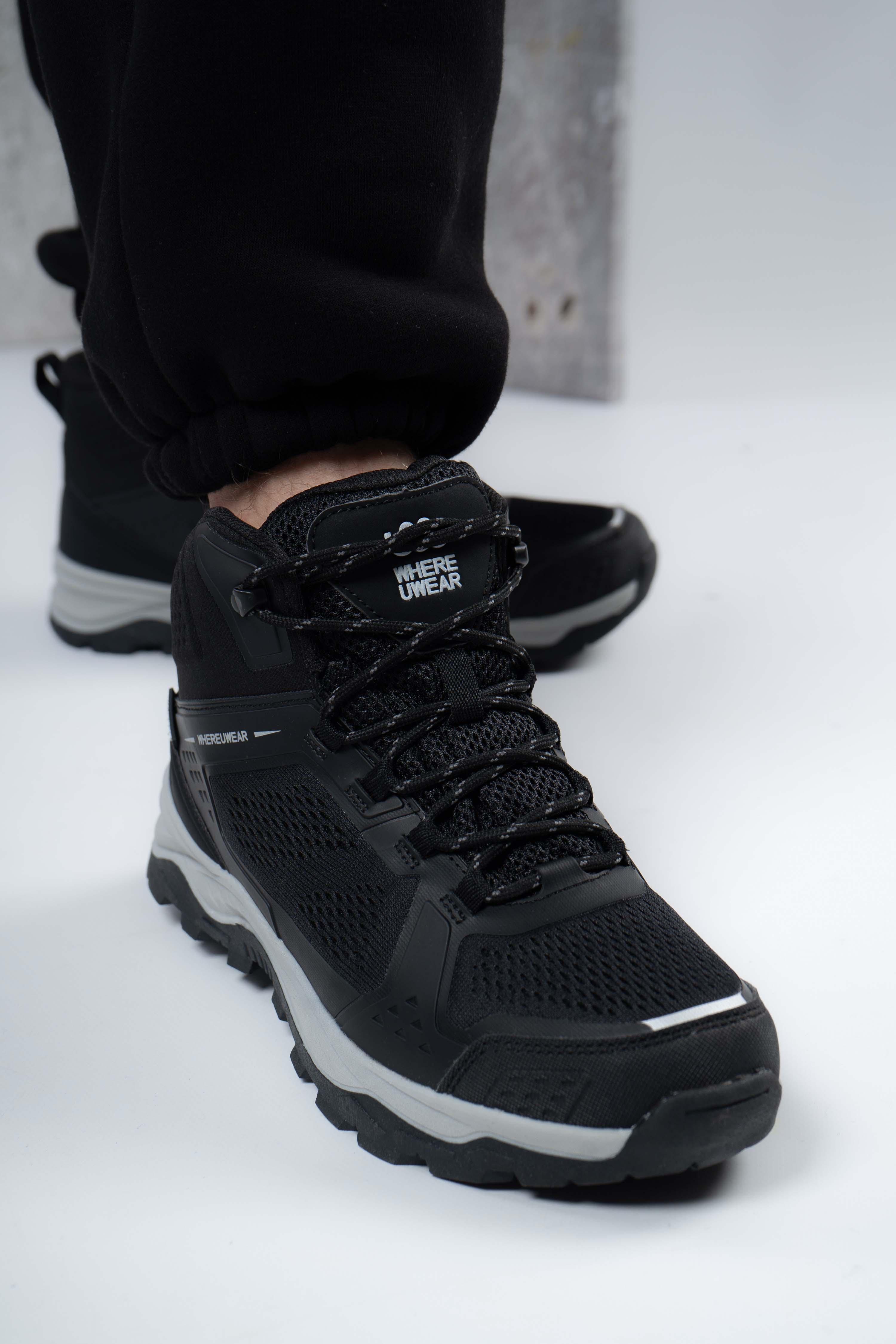 Ботинки мужские Where Uwear демисезонные р. 44 Черный (346913_44) Ботинки мужские Where Uwear демисезонные р. 44 Черный (346913_44)