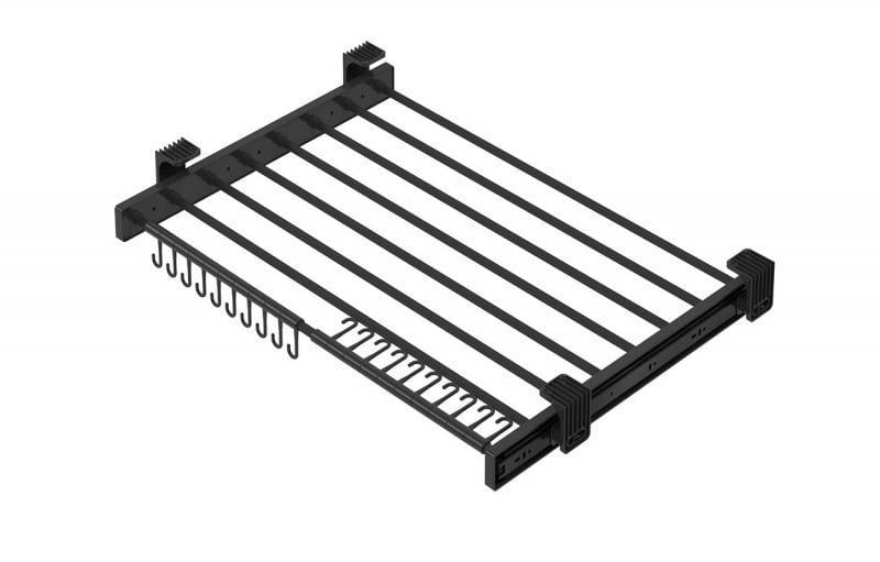 Вешалка для брюк Starax 800 мм Антрацит (S-6307-A)