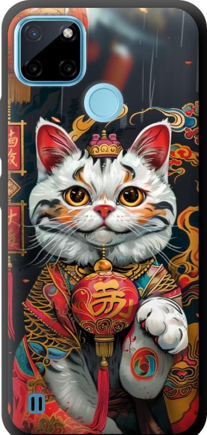 Чехол на Realme C21Y China Cat v2 (6135b-2472-42517) Чехол на Realme C21Y China Cat v2 (6135b-2472-42517)
