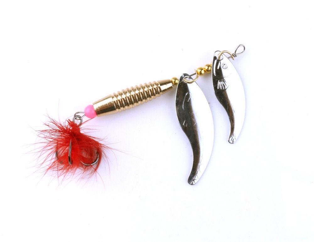 Набір обертових блешень Fox Spinner Kit 5 приманок в коробці (9374) - фото 3