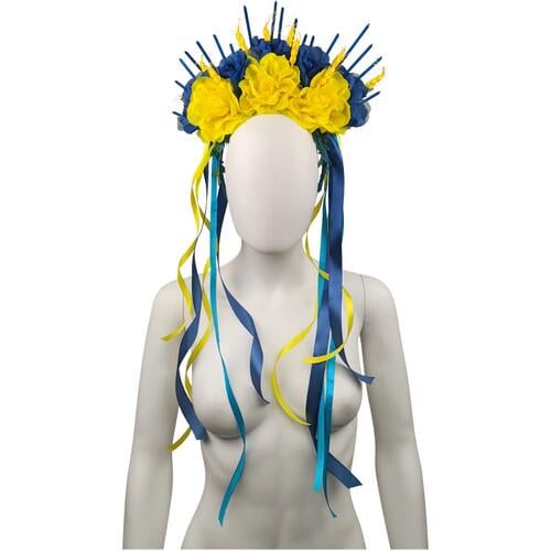 Обруч Богдана Seta Decor 22-324 Желто-голубой Обруч Богдана Seta Decor 22-324 Желто-голубой