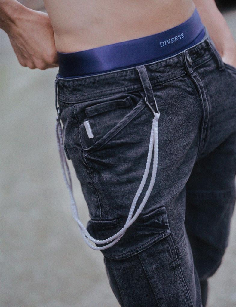 Джинсы мужские Diverse WIKTORS р. 32 Графит (5905384045485) - фото 7