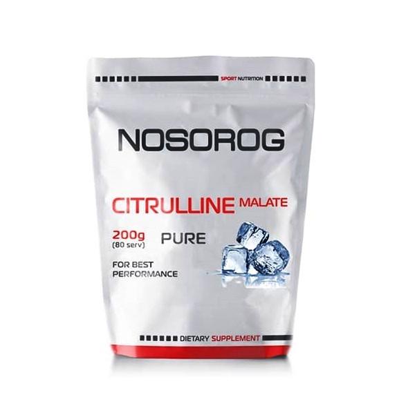 Цитрулін NOSOROG Citrulline Malate 200 г Без смаку (10122-01)