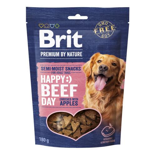 Лакомство для собак Brit Premium Semi-moist Snacks Beef with Apples с говядиной и яблоками 180 г Лакомство для собак Brit Premium Semi-moist Snacks Beef with Apples с говядиной и яблоками 180 г