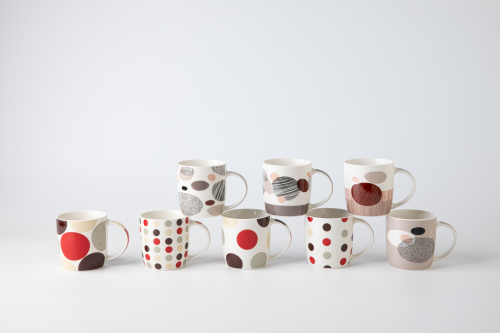 Набор чашек фарфоровых SNT Калейдоскоп 8 шт. (2183-25)