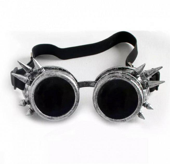 Окуляри Гогли з шипами Resteq Steampunk glasses (VA-1430293703) - фото 2 Окуляри Гогли з шипами Resteq Steampunk glasses (VA-1430293703) - фото 2