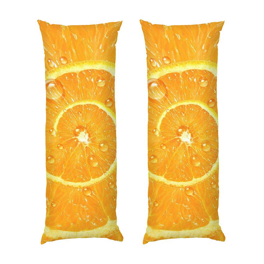 Подушка дакимакура Delicious orange габардин 70х30 см (114225)