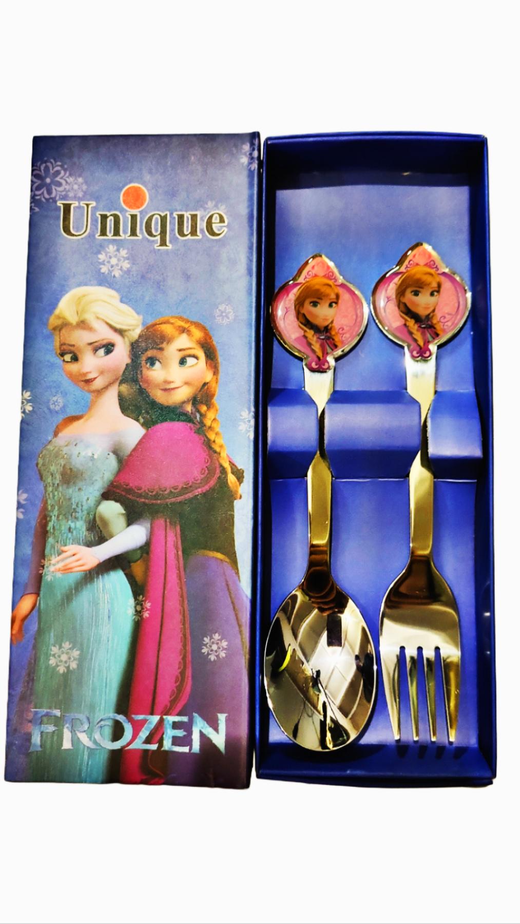 Столові прибори дитячі Unique Холодне серце 2 шт. (5845)