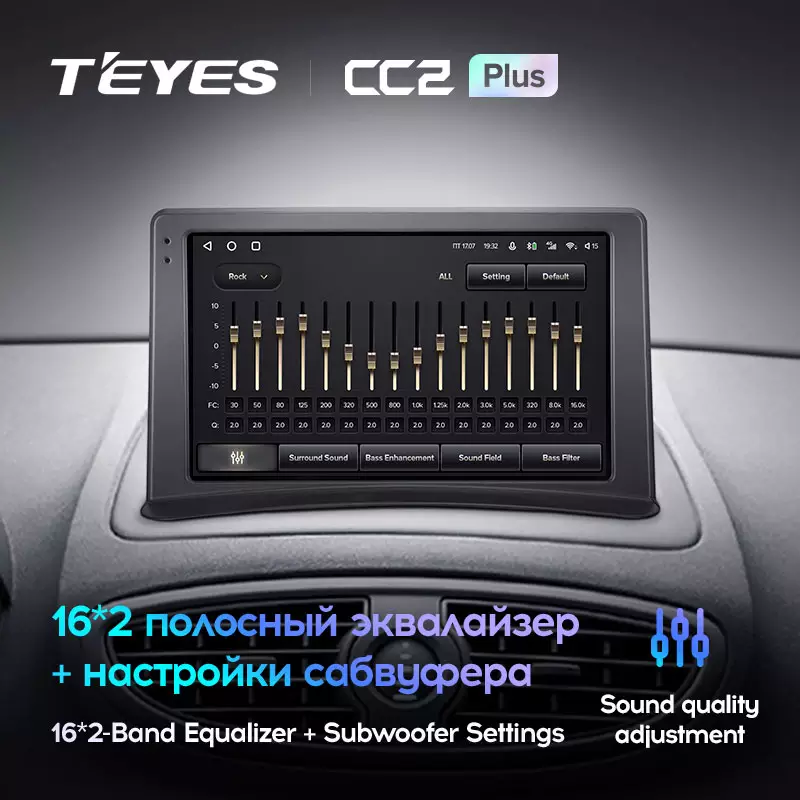 Автомагнітола штатна Teyes CC2 Plus для Renault Clio 3 2005-2014 Android (1652334421) - фото 4