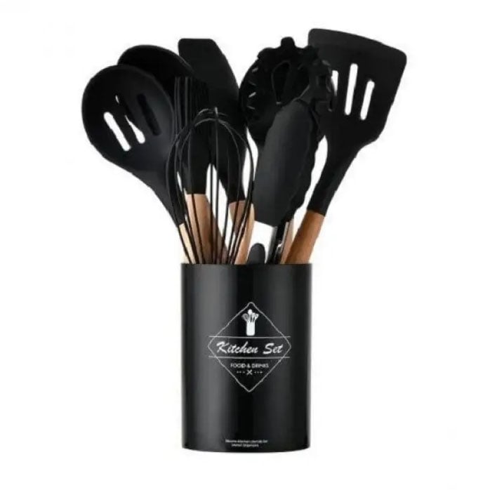 Набір кухонного приладдя Unique UN-1871 силікон 12 пр. (23793779) Набір кухонного приладдя Unique UN-1871 силікон 12 пр. (23793779)