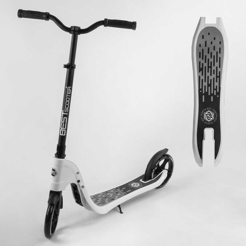 Самокат двоколісний Best Scooter 52753 Білий - фото 4 Самокат двоколісний Best Scooter 52753 Білий - фото 4