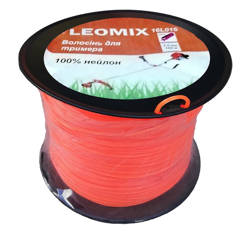 Жилка для тримера LeoMix зірка 3,0 мм 160 м (16L016)