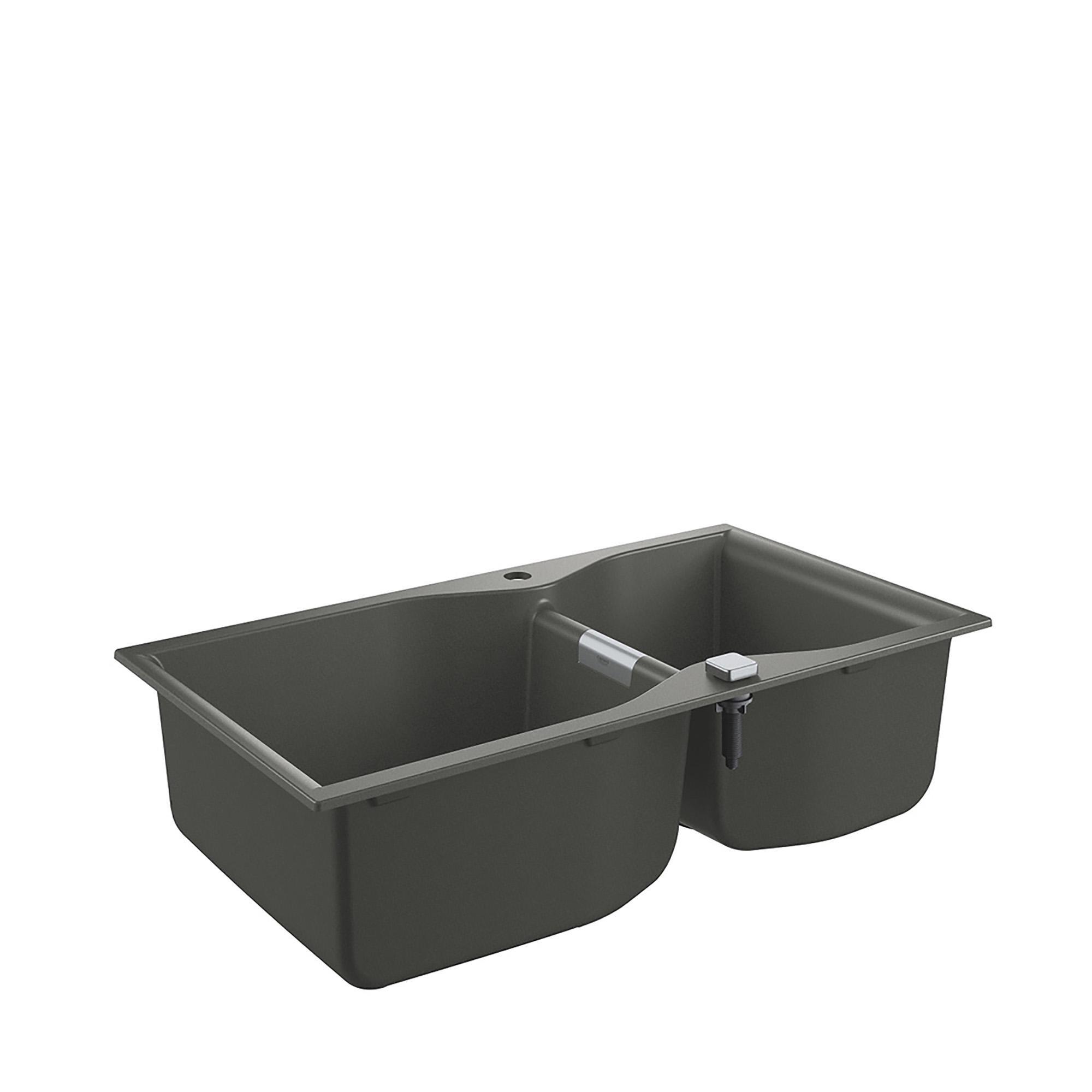 Мойка для кухни Grohe K700 Contemporary 31658AT040536000 гранитная 900x500 мм Серый (98741)