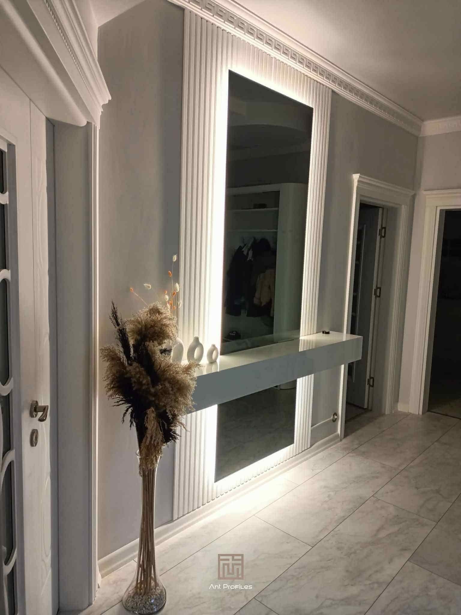 Реечная панель стеновая полимерная Walldeco 2900х115х12 мм Белый (D404-301) - фото 5