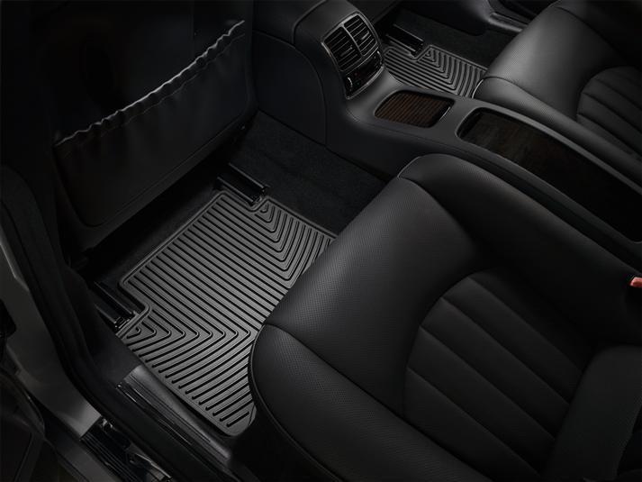 Килимки автомобільні задні гумові WeatherTech W105 Mercedes CLS-Class/W219/E-Class (W211) 2006-2014 Чорний (1185135756) - фото 1