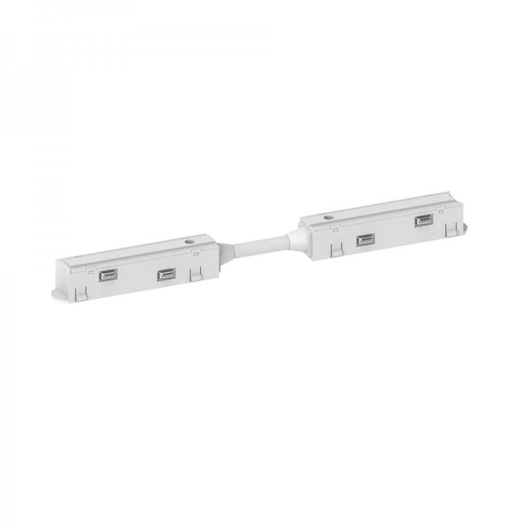 Прямой коннектор питания ARDERO LD3003 Белый (80616)