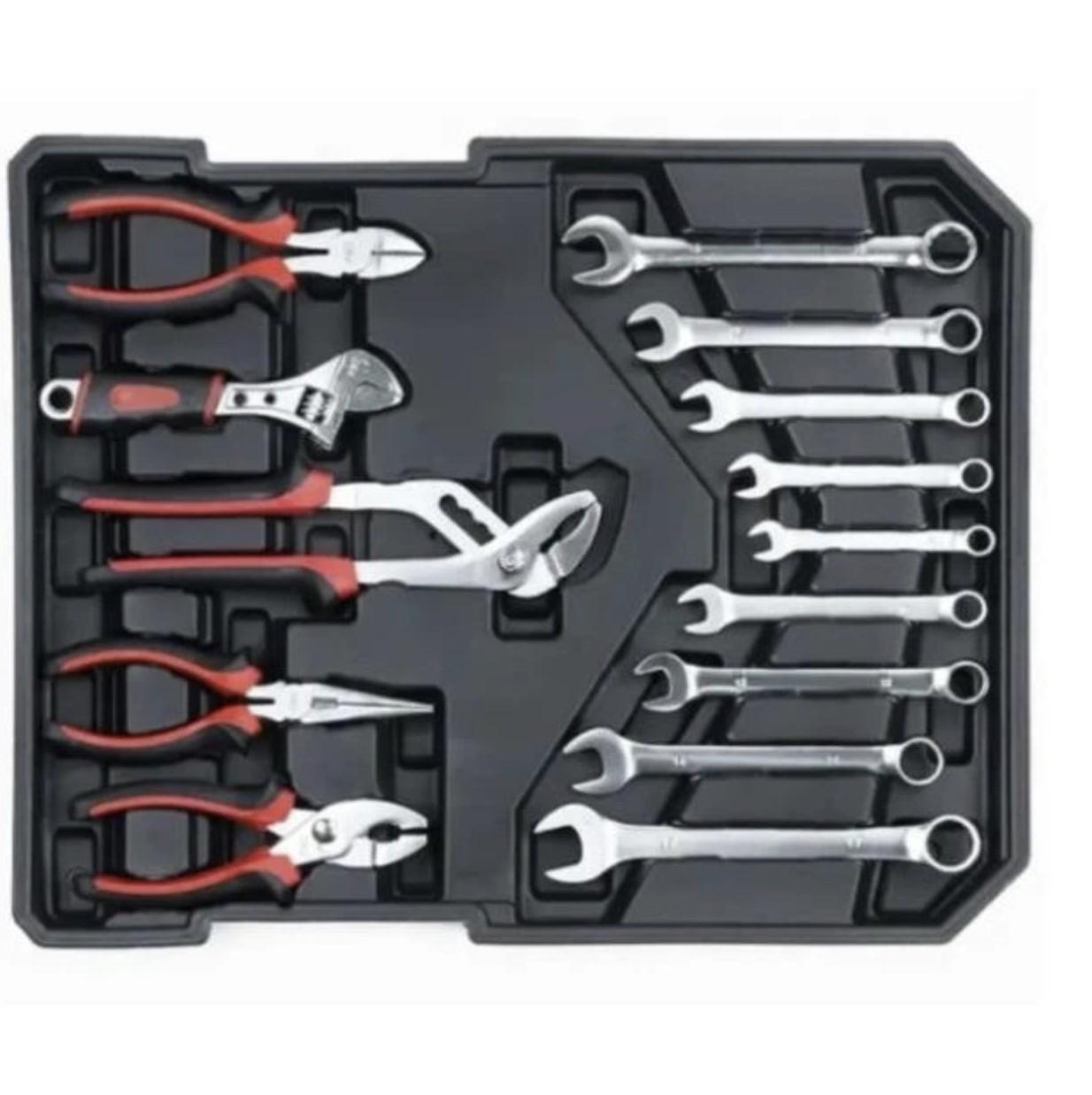 Комплект інструментів для дому та авто KRAFFTEC 499 шт. у валізі (499) - фото 7