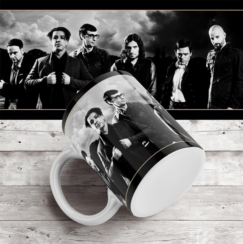Чашка с фотографией группы Rammstein 330 мл
