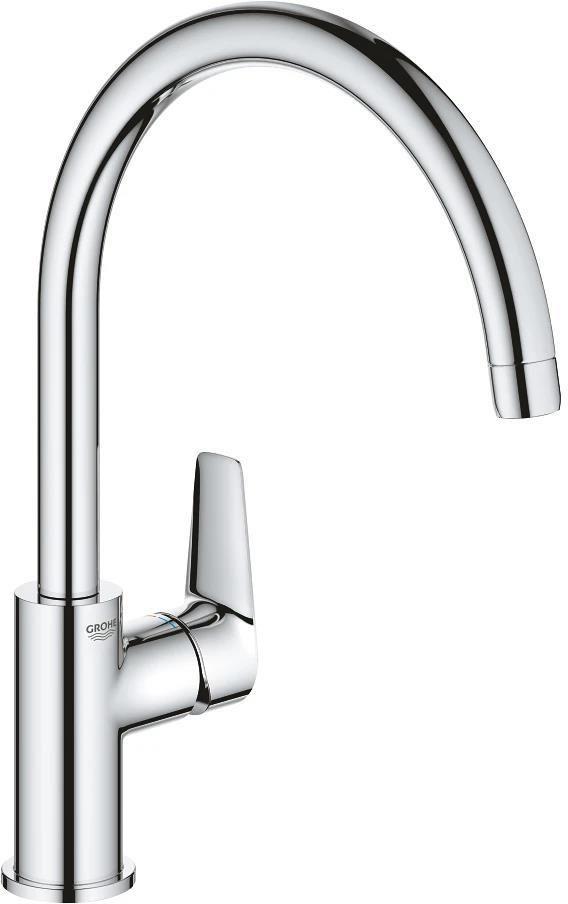 Смеситель для умывальника Grohe Bauedge Chrome (31367001)