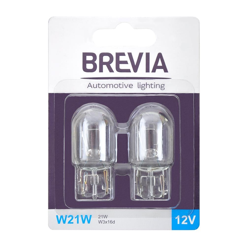 Автолампа Brevia W21W 12V