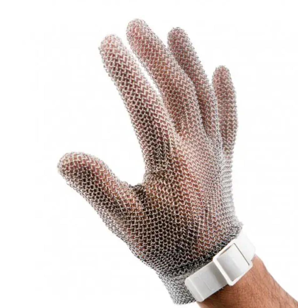 Кольчужная перчатка из нержавеющей стали для защиты рук M - фото 7 Кольчужная перчатка из нержавеющей стали для защиты рук M - фото 7