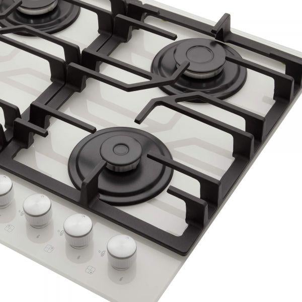 Варочная поверхность газовая Eleyus ARONA 60 WH CF (1289935) - фото 5 Варочная поверхность газовая Eleyus ARONA 60 WH CF (1289935) - фото 5