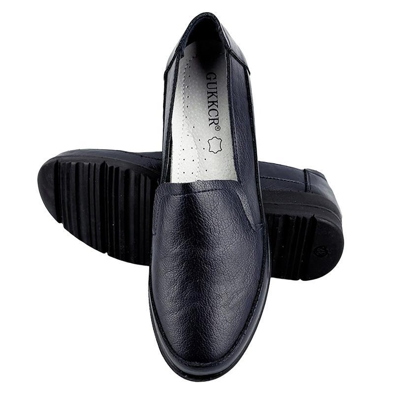 Мокасини жіночі шкіряні 2034-6 p. 37 23,5 см Темно-синій - фото 1 Мокасини жіночі шкіряні 2034-6 p. 37 23,5 см Темно-синій - фото 1