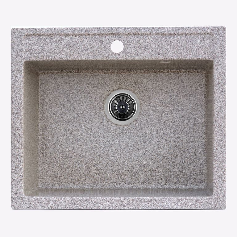 Мойка кухонная Platinum Irena 5850S Карамель (353179)