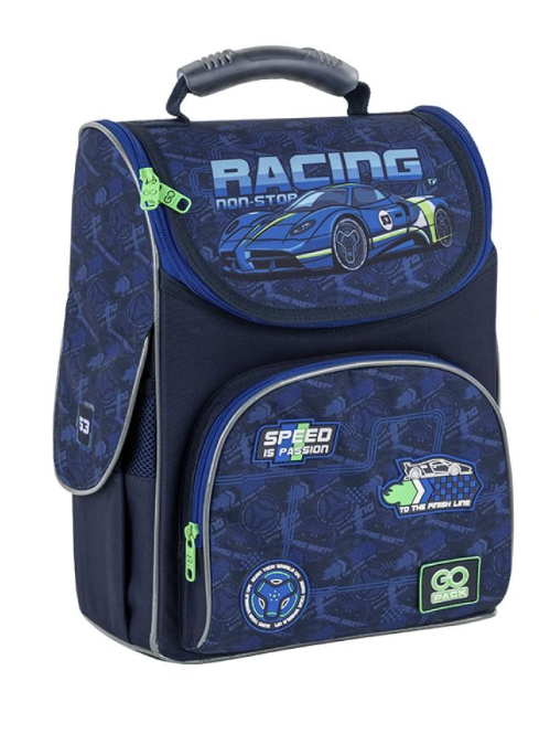 Школьный рюкзак каркасный GoPack Education Racing GO25-5001S-6 (4063276190413)