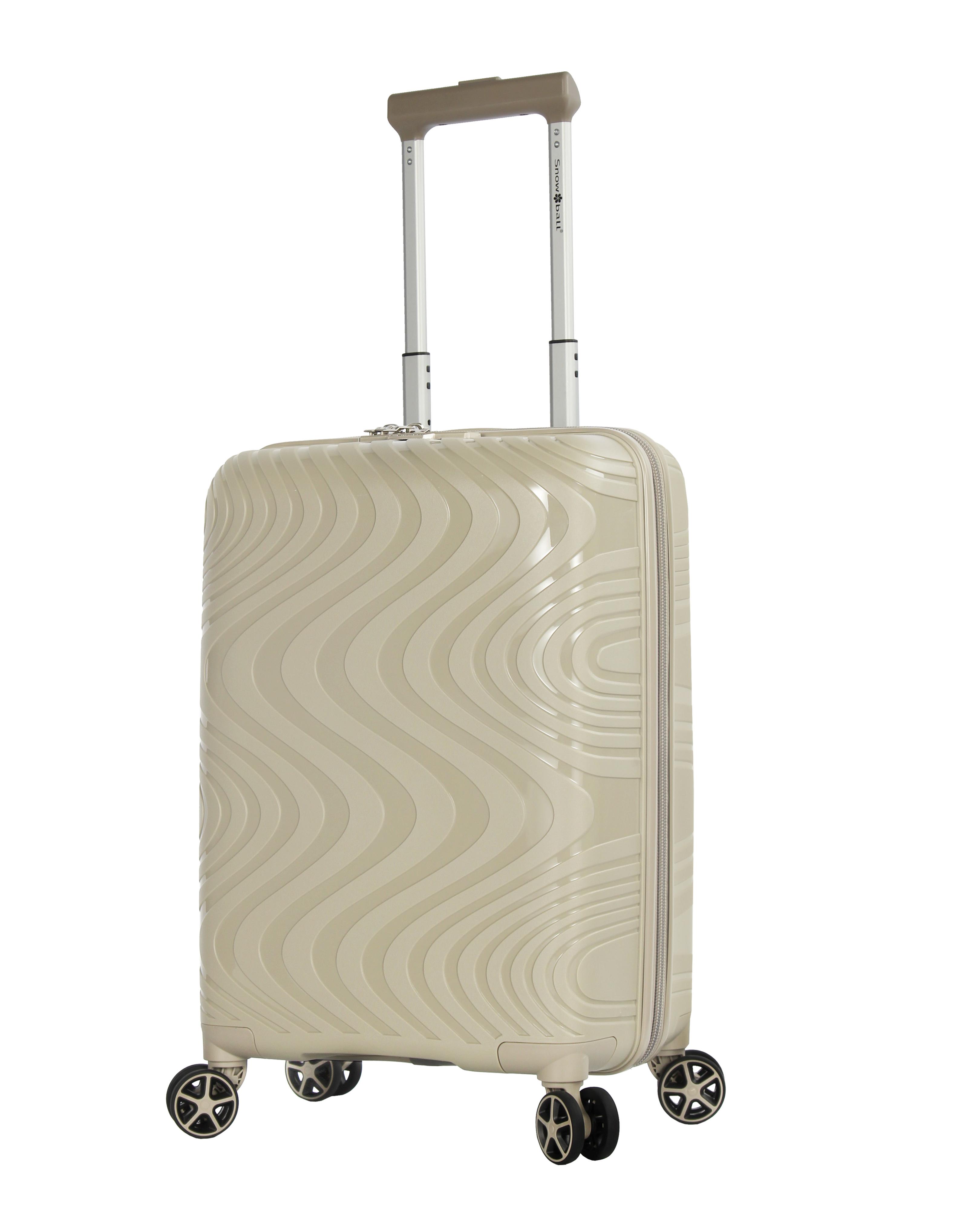 Чемодан Snowball 04303 полипропилен S 54х37х22 см 35 л Шампань