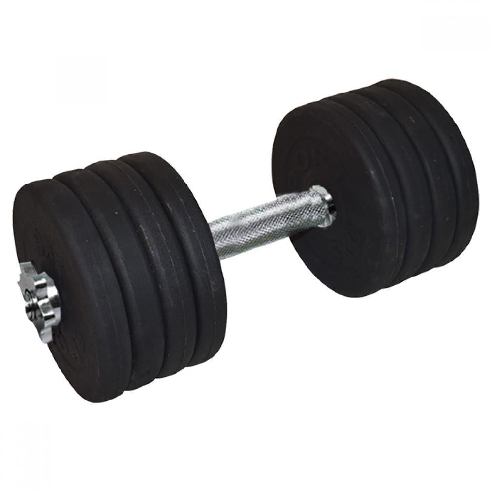 Гантель IVN набірна сталева 42 кг (A00320) - фото 2 Гантель IVN набірна сталева 42 кг (A00320) - фото 2