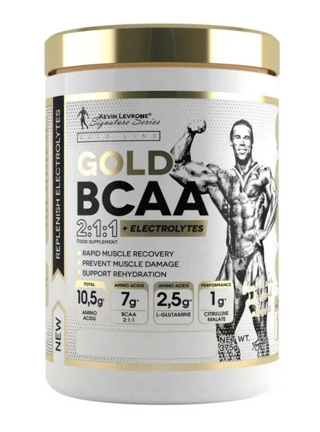 Аминокислота BCAA для спорта Kevin Levrone Gold BCAA And Electrolytes 375 г 30 порций Dragon fruit Аминокислота BCAA для спорта Kevin Levrone Gold BCAA And Electrolytes 375 г 30 порций Dragon fruit