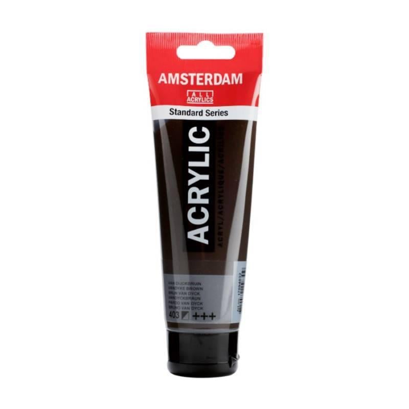 Акриловая краска Amsterdam Royal Talens 120 мл 403 Ван Дик коричневый (Az1-8712079158309) Акриловая краска Amsterdam Royal Talens 120 мл 403 Ван Дик коричневый (Az1-8712079158309)