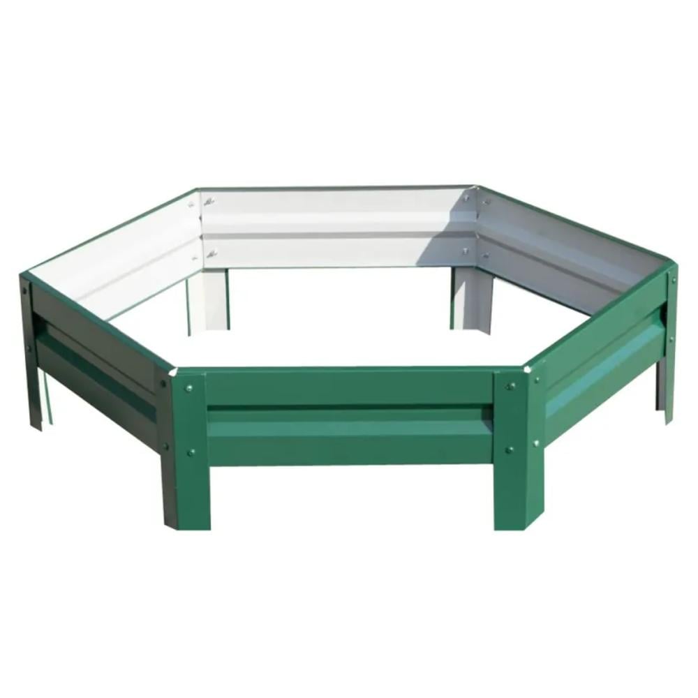 Клумба квітник SIMBUD Палісадник RAL 6005 100 см Зелений (45786578)