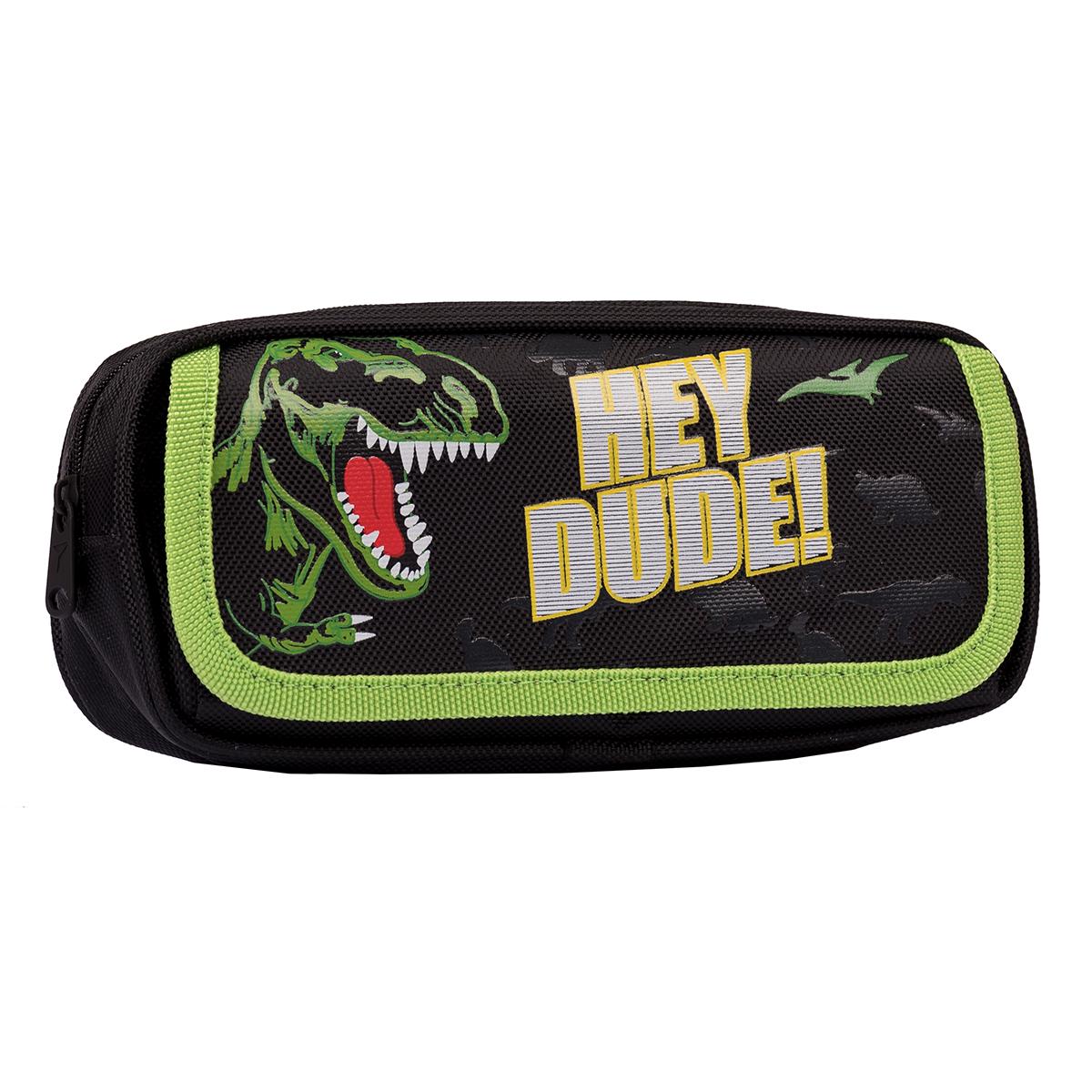 Пенал мягкий YES PH-1-2 Hey dude! Черный (533043)